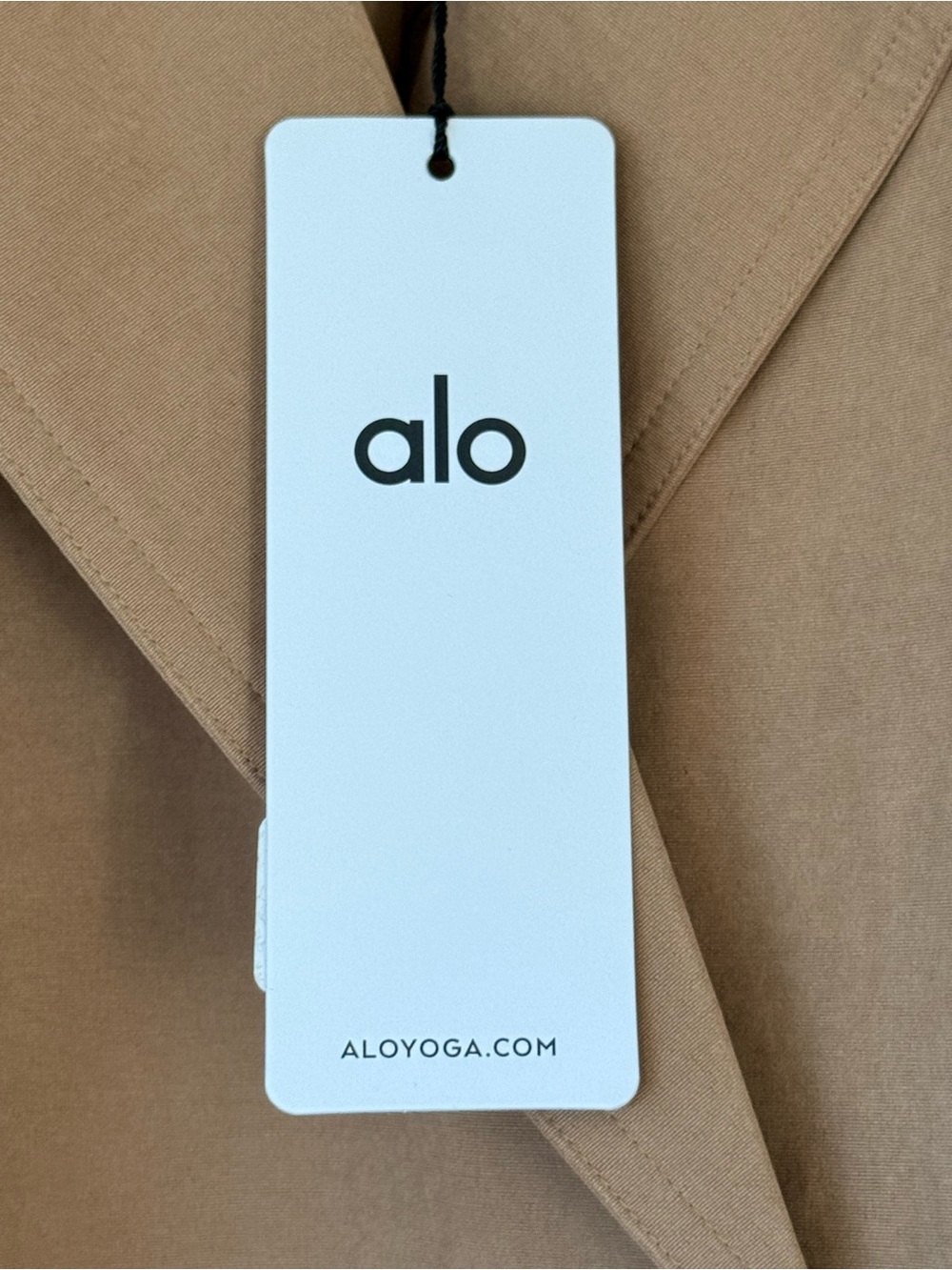 ALO Yoga Prime Trench Toasted Almond M NWT - Picture 4 of 11